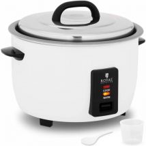 Royal Catering - Gastro Reiskocher Elektrisch Dampfkocher Reiskochtopf Gemüsegarer 10 l 1.550 w
