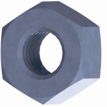 Sb Sechskantmuttern V2A m 12 Paket 50 Stück Edelstahl A2, gebeizt, passiviert, verpackt a 50