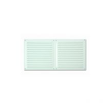 Rejilla 20X40CM lacado blanco Brinox