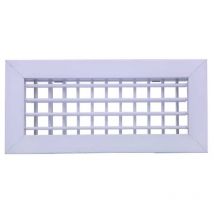 Rejilla Aluminio Doble Deflexión Horizontal Aire Acondicionado Medidas Rejillas: 500x100