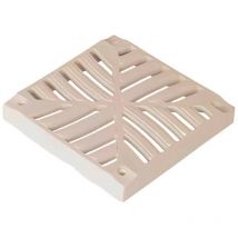 Adequa - Rejilla Cruz Peatonal de Polipropileno para Rejilla Clásica 130 Color: Arena