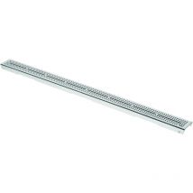 Tece Gmbh - Rejilla de diseño TECEdrainline 'cuadratum' para canales de ducha