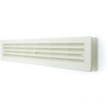 Rejilla de termoplástico telescópica para puertas y muebles 480x98