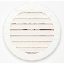 Ferreteria Y Prensas - Rejilla de ventilación en abs natural Diam.15 cm Centrale Brico