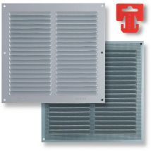 Rejilla vent 200X200MM sin borde+mosquitera fepre alu pla co