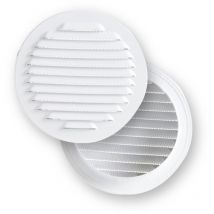 Rejilla vent 120mm emp Fepre abs bl con mosquitera espesor 3