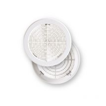 Rejilla vent 125-140 mm empotrar + clipsar Fepre abs bl con