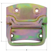 Alberts - Pomo caja galvanizado 1205/K2/120 mm