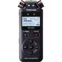 Tascam DR-05X – Tragbarer Digitalrekorder mit USB-Schnittstelle, Aufnahme auf einer microSD-Speicherkarte