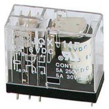 Relè verticale 5a/30vdc-220vac 2 inverter 24vdc