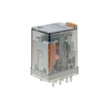 Relais 230vac 4ctos Taster Test 7a/250vac Finder