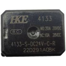 4133-s-dc24v-c-r Relais Automobile 24 V/dc 20 A 1 Inverseur (rt) S624262 - Hke