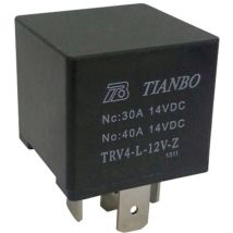 Trv4 L-12v-z Relais Automobile 12 V/dc 1 Inverseur (rt) - Tianbo Electronics