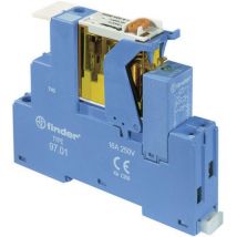 4C.01.8.024.0060 Module relais Tension nominale: 24 v/ac Courant de commutation (max.): 16 a 1 inverseur (rt) 1 - Finder