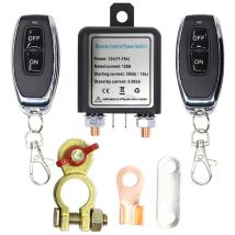 Relais de batterie de voiture 12 V, interrupteur de déconnexion de batterie à distance sans fil, interrupteur de batterie, isolateur, interrupteur