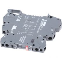Relais d'interface 5V c.c., 1 rt, montage Rail din, série R600 ( Prix pour 1 )