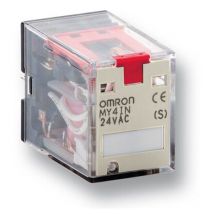 Relaiskontakte Omron 4 Austausche 24VDC led MY4N24DCS-114040