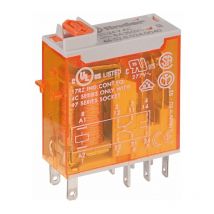 Finder - Relais miniatures industriels cosses ac 24 v Faston 2RT 8A - Série 46