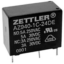 AZ940-1AB-12DS Relais pour circuits imprimés 12 v/dc 10 a 1 no (t) 1 pc(s) Y746582 - Zettler Electronics