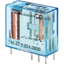 Finder - Relais pour circuits imprimés 40.62.7.024.0000 24 v/dc 10 a 2 inverseurs (rt) 1 pc(s)
