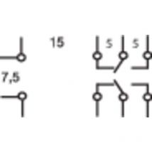 G2R-2-12V Relais pour circuits imprimés 12 v/dc 5 a 2 inverseurs (rt) 1 pc(s) - Omron