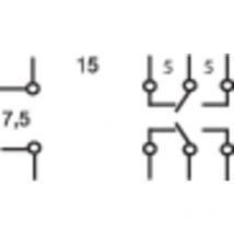 G2R-2-24V Relais pour circuits imprimés 24 v/dc 5 a 2 inverseurs (rt) 1 pc(s) - Omron