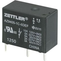 Az9405-1c-12def Relais Pour Circuits Imprimés 12 V/dc 10 A 1 Inverseur (rt) 1 Pc(s) A43638 - Zettler Electronics