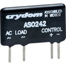 Crydom Relais à semi-conducteurs ASO241 1.5 A Tension de contact (max.): 280 V/AC à commutation au zéro de tension 1 pc