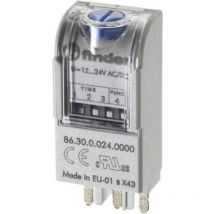 86.30.0.024.0000T 86.30.0.024.0000T Relais temporisé multifonction 1 pc(s) Plage temporelle: 0.05 - 360000 s - Finder