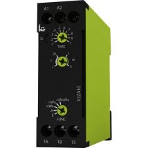 125500 V2ZA10 3MIN 24-240V ac/dc Relais temporisé multifonction 1 pc(s) Plage temporelle: 0.1 s - 3 min 1 inverseur (rt) Y419131 - Tele