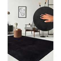 Loft, , Schwarz, 200 x 280 cm - The Carpet