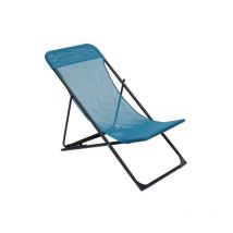 Centrale Brico - Relax De Jardin En Acier Biganos Bleu Miami