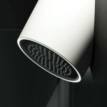 Bossini - Relax Design - Soffione doccia Estro Soft installazione a parete in Luxolid Verde Foglia