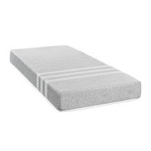 Matelas adele mousse double épaisseur hauteur 17 cm Confort Maximum - 160x200 cm - Blanc - Relax