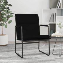 Entspannung - Vidaxl Loungesessel Schwarz 55x64x80 Cm Kunstleder - Bequemlichkeit