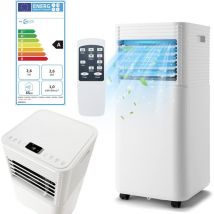 2.6KW Climatiseur Mobile 4 en 1 R290 pour 15-20m2, Refroidisseur Déshumidificateur Ventilateur Mode Nuit, Climatiseur Portable 9000BTU Télécommande &