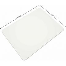 Tapis Protège Sol Transparent en pvc Convient pour Le Bureau et la Maison, Tapis de Chaises Antidérapant et Non – Toxique pour la Protection des