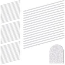 Bandes antidérapantes, set de 68, longueur 60 cm escalier carrelage autoadhésif douche, transparent