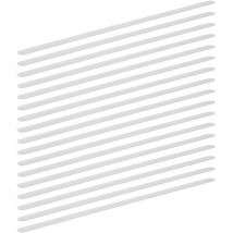 Relaxdays - Bandes antidérapantes, set de 34, longueur 60 cm escalier carrelage autoadhésif douche, transparent