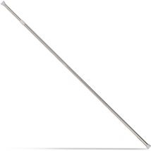 Barre Télescopique Tringle à Rideaux Douche Tige Encadrement Porte etc. Sans Perçage Inox, 150 - 280 cm - Relaxdays
