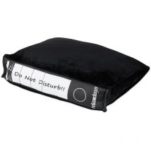 Relaxdays - Coussin bureau en peluche, Oreiller de travail, Sieste, Idée cadeau, Farce et Attrape, HxLxP 7 x 31 x 28 cm