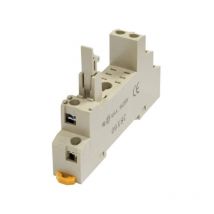 Socket, din Rail/Suface Mounting, 8-Pin, Scew Teminals - Omron