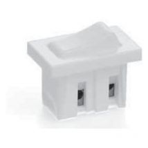 Interrupteur à bascule 18.2x20mm blanc - 144/bb - Relco