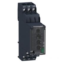Schneider - Relè di controllo e misura modulare Telemecanique 3F 380/440V RM22TR33