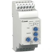 Relè di monitoraggio 24, 24 - 240, 240 v/dc, v/ac 2 scambi Crouzet hil 1 pz.