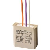 Yokis - Modulo Rele Elettronico Passo-passo Temporizzabile, 500w, Sistema Filare Ad Incasso, Senza Neutro Urmet 5454050