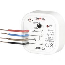 ASP-02 Relè temporizzatore luci scale Ad incasso 230 v - Zamel