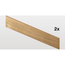 Relingeinsatz-Set Liro Hochschrank Standard Eiche natur - Peka