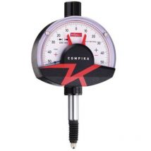 Reloj comparador Compika 1001 WA 0.1mm longitud 0.001mm con protección contra golpes con calibre BEETLE