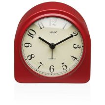 Versa - Reloj De Mesa Despertador Luxa Rojo